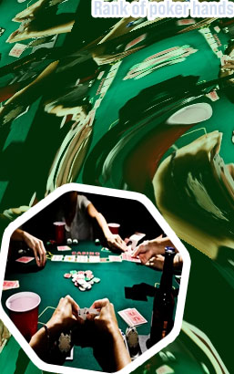 Playing poker at a casino