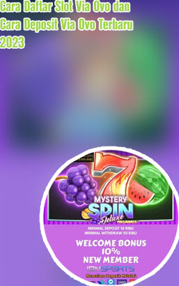 Slot gacor deposit ovo