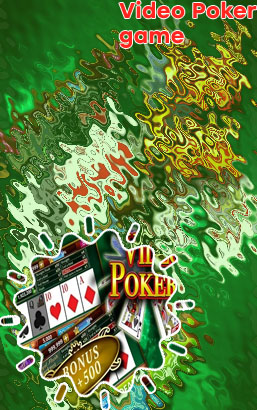 Video poker machines by casino